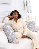 long sleeve pajama set crafted from silky TENCEL™ modal fabric