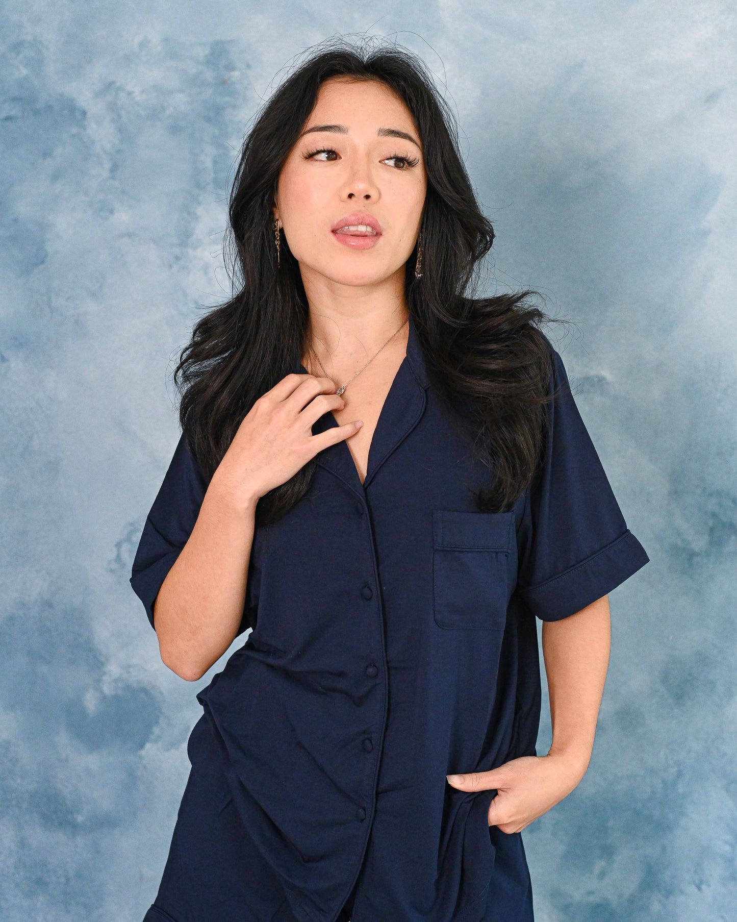 Eco-friendly silky pajama set made from TENCEL™ modal
