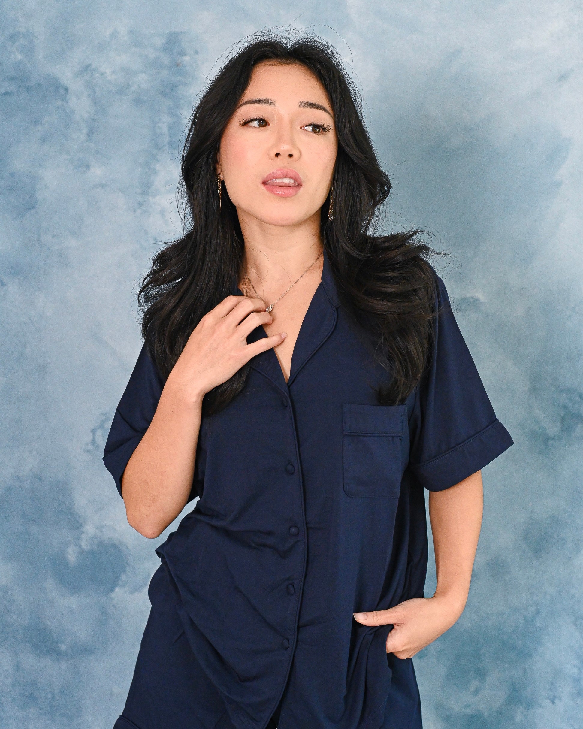 Eco-friendly silky pajama set made from TENCEL™ modal