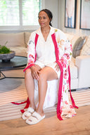 Floral Dawn Robe